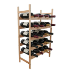 Veiniriiul Relaxdays, horisontaalne, 5 taset, 45 &times; 73 &times; 23,5 cm
