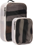 Reisitarvete organiseerijate komplekt Thule Packing Cube, 1 keskmine ja 1 v&auml;ike, Valge, 95 &times; 255 &times; 355 mm