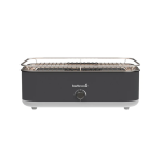 Elektriline grill Barbecook Electric Grill E-Carlo BC-ELE-1003, 3 kuumustaset, Hall, 33 &times; 16,5 &times; 42,5 cm