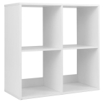 Seisev riiul 70x33x70cm, valge v&auml;rv
