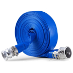 Tagasipesu PVC voolik 51 mm x 30,5 m, sinine, Camlock alumiinium&uuml;hendustega