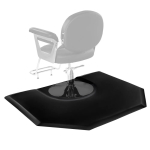 Juuksurimatt, 1225x1505 mm, PVC, kuusnurkne, v&auml;simusvastane