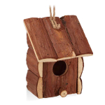 Linnumaja Relaxdays 10031002.0, Pruun, 12 &times; 16,5 &times; 9,5 cm