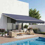 Markiis VEVOR RA350300-N, k&auml;sitsi v&auml;ljat&otilde;mmatav, 350 &times; 300 &times; 25 cm