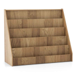 Laste raamaturiiul, 5 riiulit, 91 &times; 38 &times; 76,5 cm
