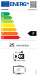 Monitor Gigabyte MO27Q2A ICE OLED, 27 tolli, QD-OLED, QHD, 280 Hz