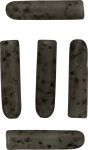 Rakendustorud ja -h&uuml;lsid Fox Rage Predator Camo Treble Hook Sleeves suur, 10 tk