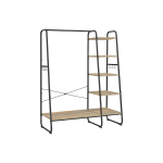 Riidepuuriiul 45x120x160cm., must/helepruun