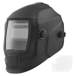 Isetumenev keevitusmask CRIUS, p&auml;ikeseenergial t&ouml;&ouml;tav, TIG MIG, mattmust