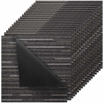 Korduvkasutatavad vaibaplaadid, 610x610 mm, hallid, 24 tk, moodulvaip, 8,9 m&sup2;