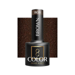Geellakk OCHO NAILS, Pruun