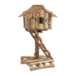 Linnumaja Relaxdays 10021105.0, Vabalt seisev, 21 &times; 42 &times; 17 cm