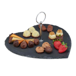 Serveerimisalus Relaxdays 10030735.0, 25 &times; 12,5 &times; 25,5 cm
