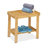 Vannitoapink Relaxdays 10046349.0, riiuliga, 44 &times; 41,5 &times; 28 cm