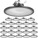 Lae LED-valgusti VEVOR AR-LHB-150W, 20 tk, 150 W, Must, 300 &times; 300 &times; 80 mm