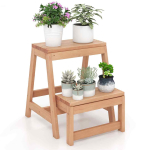 Kokkupandav taburet, 2 astet, 20 &times; 17,5 &times; 15,5 tolli