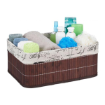 Hoiukast 16,5x38x28,5cm., pruun/kreem/must