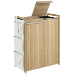 Pesukorv, 120 l, Tamm, 63 &times; 78 &times; 33 cm