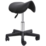 Kontoritool Homcom 35x38x55cm., must/h&otilde;bedane