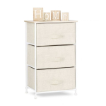 Elutoa riiul 86,5x47,5x45cm, kreem/helepruun/valge