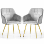 S&ouml;&ouml;gitoa toolide komplekt LUXANO, 2 tk, halli/kuldset v&auml;rvi, 54 &times; 82 &times; 58 cm