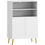 Vannitoakapp 834-917V90WT, 2 avatud riiulit, Valge, 60 &times; 93 &times; 31,8 cm