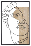Seinapaneel DAVID A, 50 &times; 80 &times; 2 cm