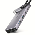 USB-C jaotur AXAGON HMC-5H60, 5-in-1