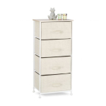Elutoa riiul 95x45x30cm., kreem/helepruun/valge