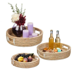 3 kandiku komplekt, helepruun/valge