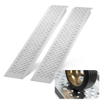 Teisaldatavad alumiiniumist laadimisrambid, 2 tk, 1200 x 215 mm, libisemiskindlad