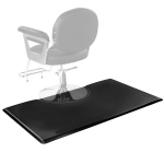 Juuksurisalongi matt, 1525x915 mm, pvc+pu, libisemiskindel, ristk&uuml;likukujuline
