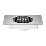 Integreeritav tolmuimeja Momo S-41, 1 ventilaator, H&otilde;bedane, 30 &times; 17 &times; 7,5 cm