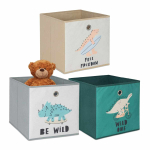 Laste hoiukast Relaxdays, 1 tk, 30 &times; 30 &times; 30 cm