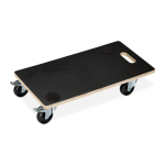 Transpordik&auml;ru Relaxdays 10020716.0, 400 kg, 58 &times; 11,5 &times; 30 cm