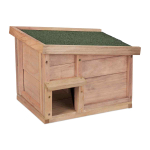 Siilimaja Relaxdays 10046786, 2 kambrit, 40 &times; 30 &times; 34 cm