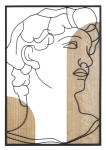 Seinapaneel David, 55 &times; 80 &times; 2 cm