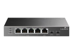 Gigabitine v&otilde;rgul&uuml;liti TP-LINK TL-SG1005P-PD, 5 porti, 4 PoE