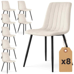 S&ouml;&ouml;gitoa toolide komplekt LIVO, 8 tk, beeži/must, 45,5 &times; 87 &times; 43,5 cm