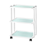Kosmeetikalaud GIOVANNI 1041, 3 riiulit, 80 &times; 55 &times; 44 cm