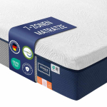 Madrats VASAGLE RMZ132QZ01, 7 tsooni, H3, Sinine, 90 &times; 200 cm