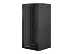 Korpus Lanberg WF01-6627-10B, seinale paigaldatav, 27U, 600 &times; 600