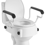K&otilde;rgendatud tualettpott VEVOR SC7060H, k&auml;etugedega, 560 &times; 485 &times; 375 mm