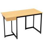 Arvutilaud, 1 sahtel, Must/pruun/kirju, 121,92 &times; 76,2 &times; 55,88 cm