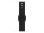 Nutikella rihm Apple 46mm Black Sport Band, XL, Must
