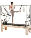 Puidust pilatese reformer topelttakistusega, kuni 180 kg