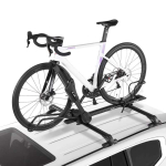 Auto katusele kinnitatav jalgrattahoidik, 15 kg, must, kokkupandav