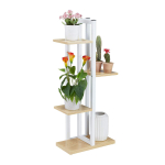 Lillealus Relaxdays, 4 riiulit, 42,5 &times; 93 &times; 22,5 cm