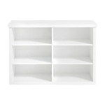 Esikupink VASAGLE, 6 sektsiooni, Valge, 80 &times; 50 &times; 29,5 cm