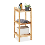 Vannitoa riiul 3 riiuliga 81x35x35cm., helepruun